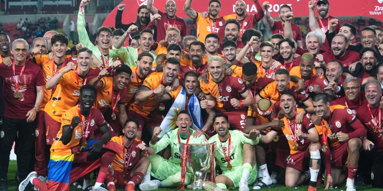 2024-2025 sezonunun şampiyonu Galatasaray