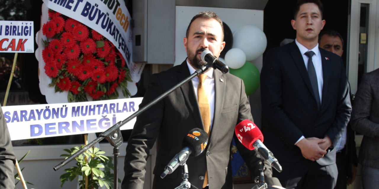 Sarayönü Derneği olağanüstü genel kurulunu yaptı