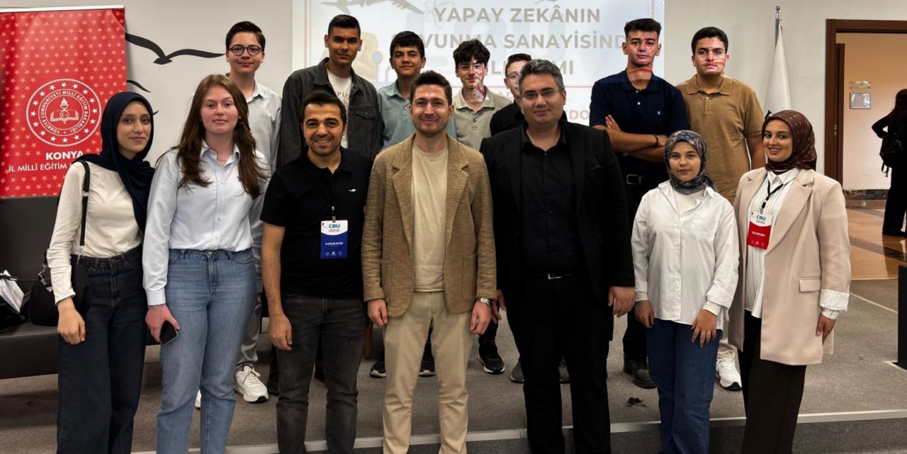Sarayönü’nün gururu Eslem Şen, KTO bilim panelinde fark yarattı
