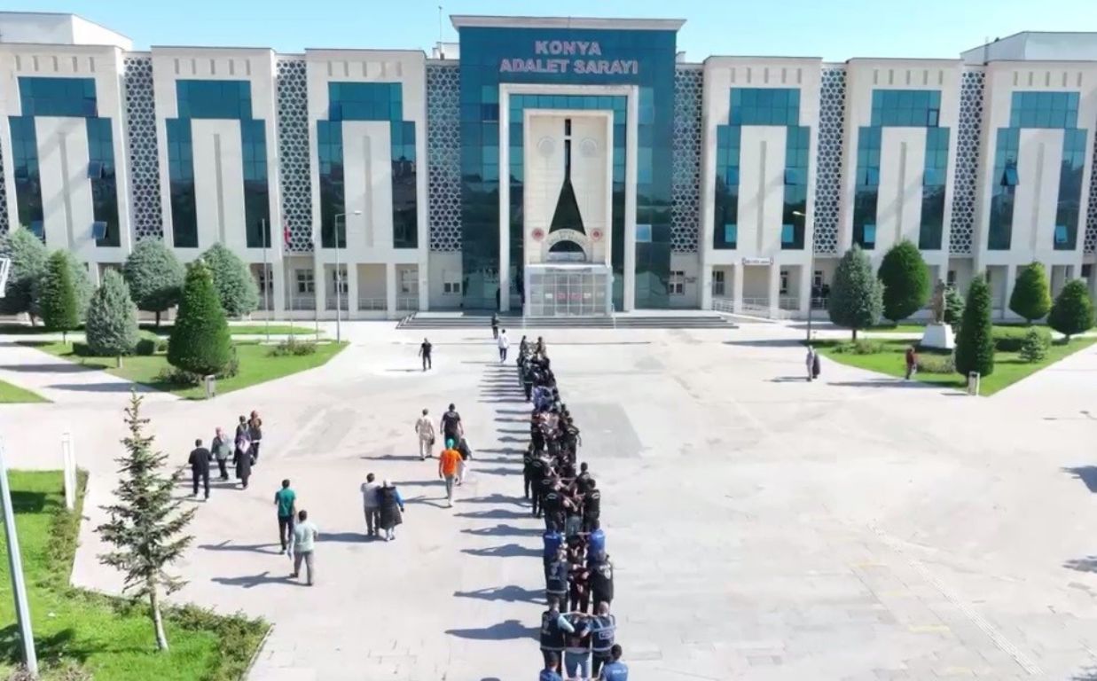 Konya’da ‘Şah-Mat’ operasyonu ile 74 mağdur kurtarıldı, 21 kişi tutuklandı