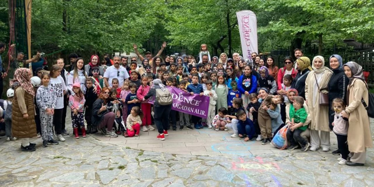 Yurt çocukları doğa yürüyüşünde buluştu