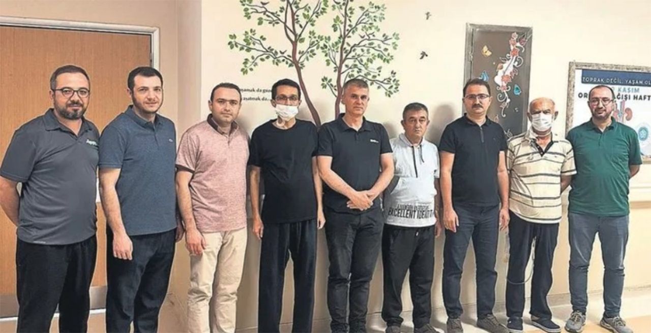 Kadavradan yapılan böbrek naklinin ardından doyasıya su içti