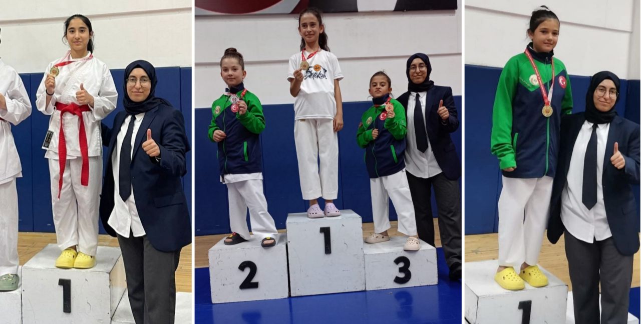 Sarayönü Belediyesi Karate takımı Konya’da fırtına gibi esti