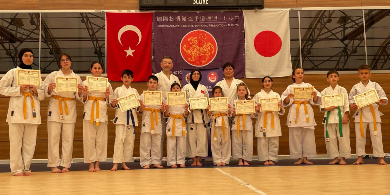 Sarayönü Karate Takımı uluslararası seminerde göz doldurdu