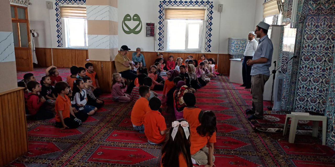 Çocuklar ÇEDES kapsamında camiyle bütünleşti