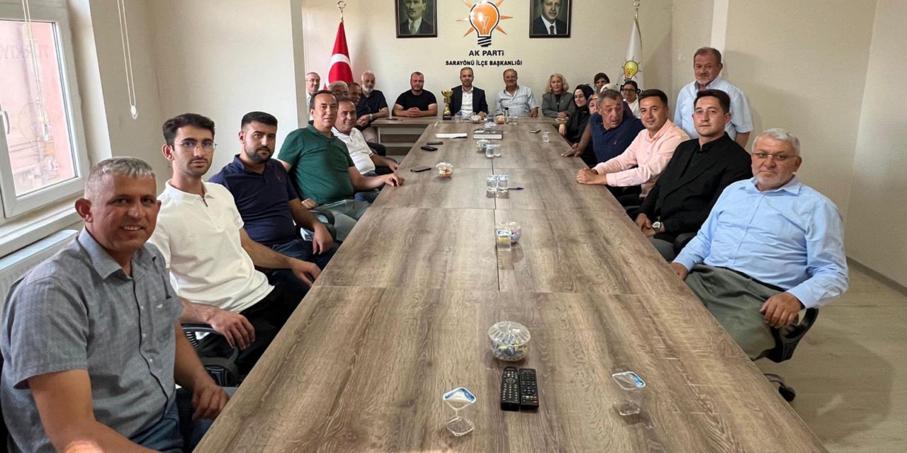 AK Parti Niğde Milletvekilinden Sarayönü ziyareti