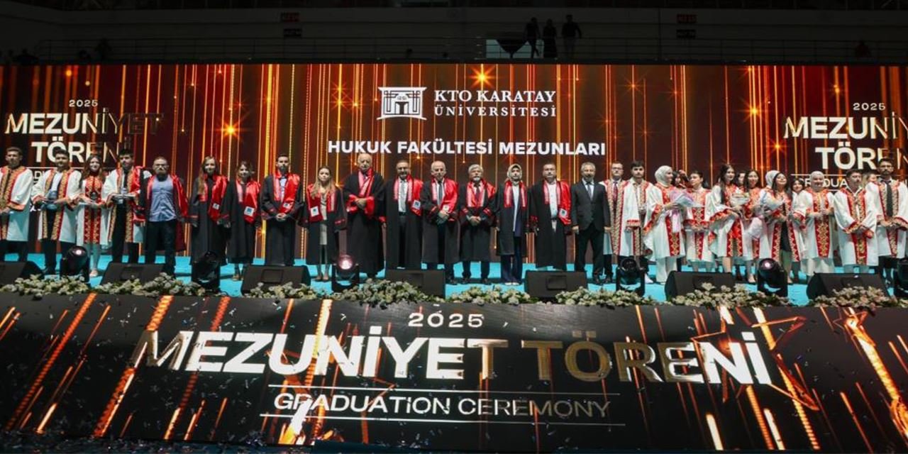 KTO Karatay Üniversitesi 13. dönem mezunlarını uğurladı