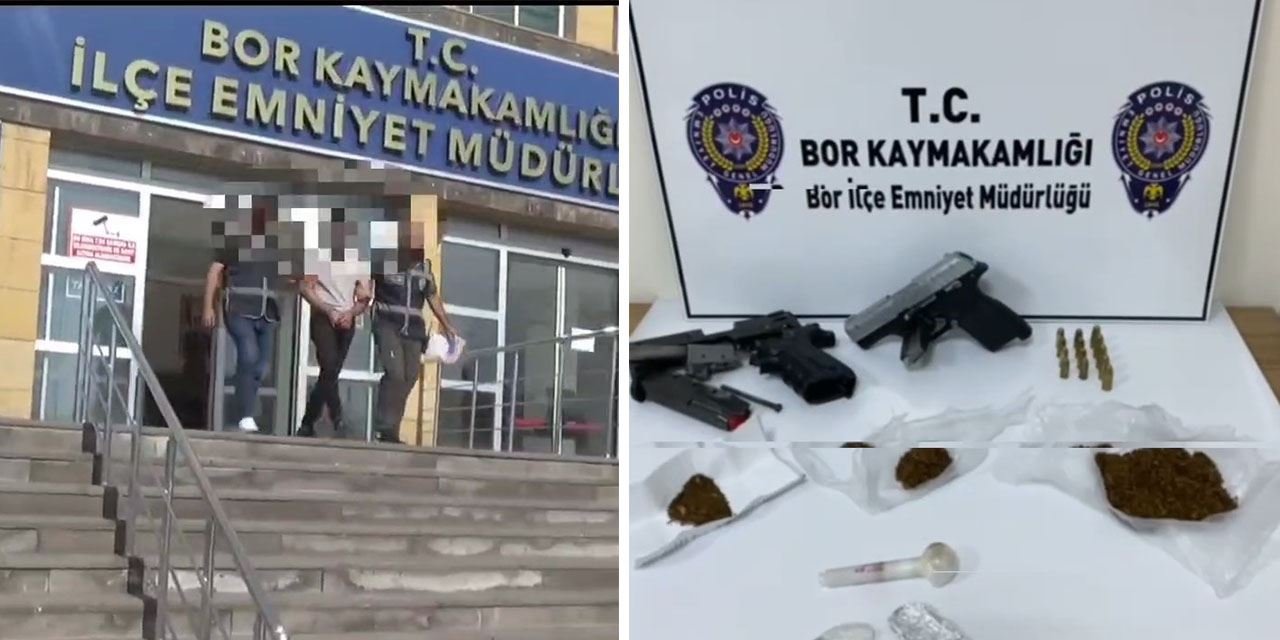 Cezaevi firarisi ve suç ortağı yakalandı, cephanelikle birlikte tutuklandılar