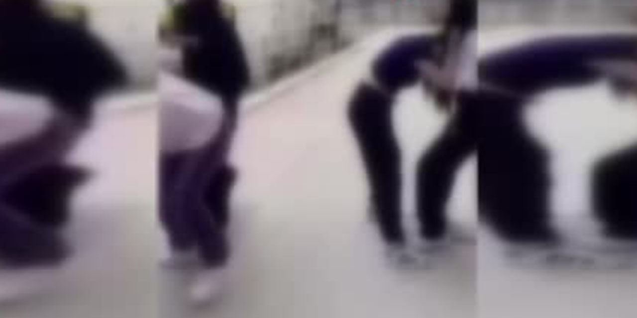 Kız çocukları arkadaşlarını darp edip sosyal medyada paylaştı