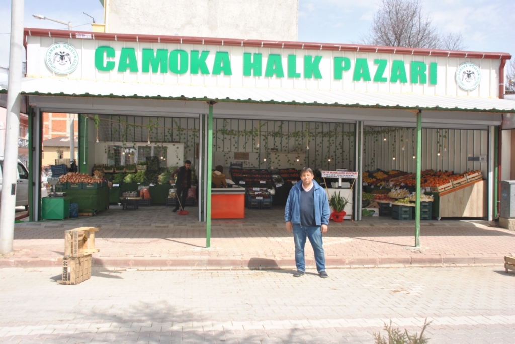 Camoko Halk Pazarı hizmete girdi