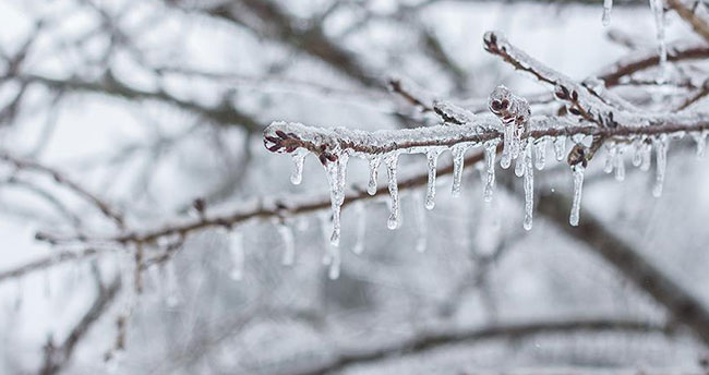 Meteorolojiden buzlanma, don ve kış lastiği uyarısı