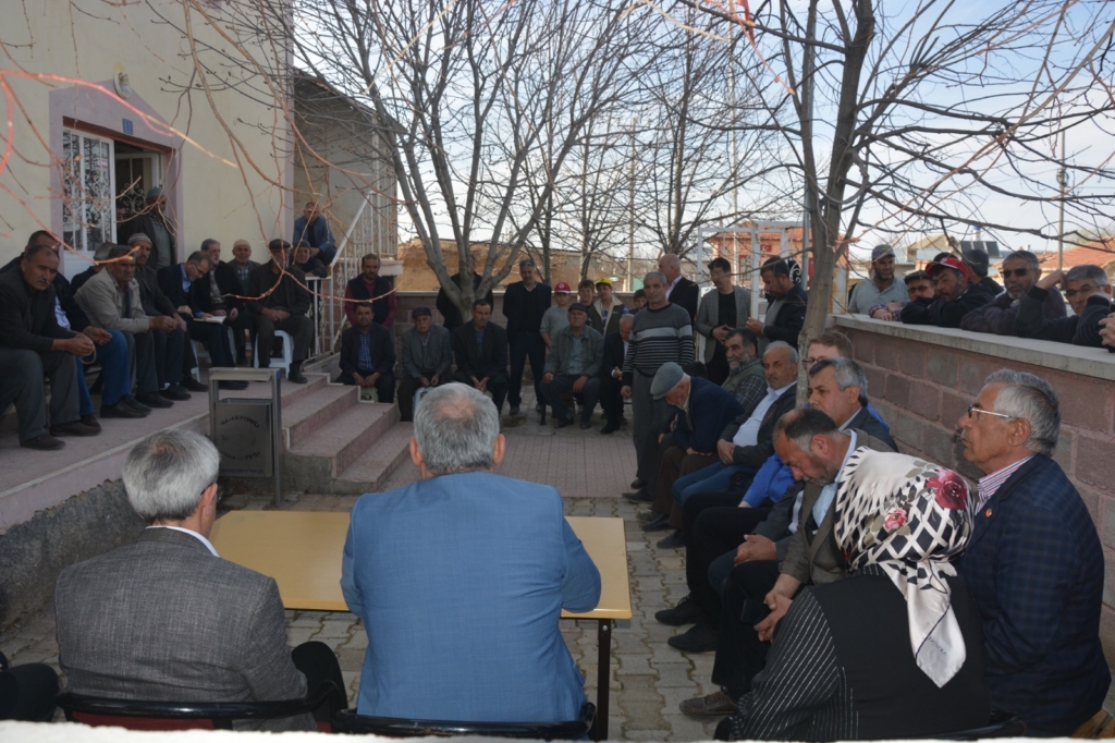 Milletvekili Etyemez'den Sarayönü ziyareti