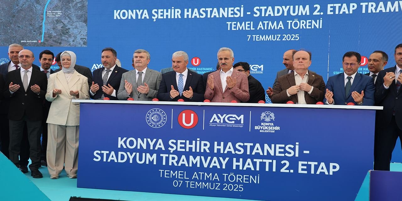 Konya raylı ulaşımda yeni çağa giriyor