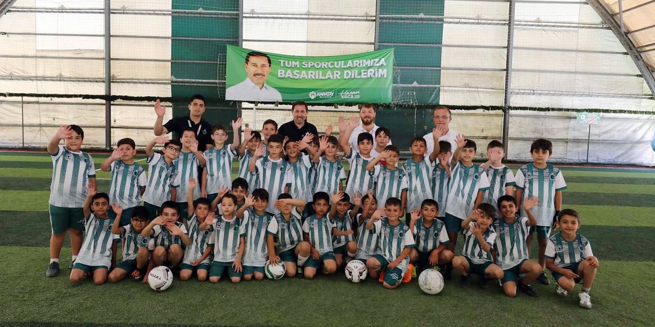 Karatay’da yaz sporuna 6 bin çocuk damga vurdu