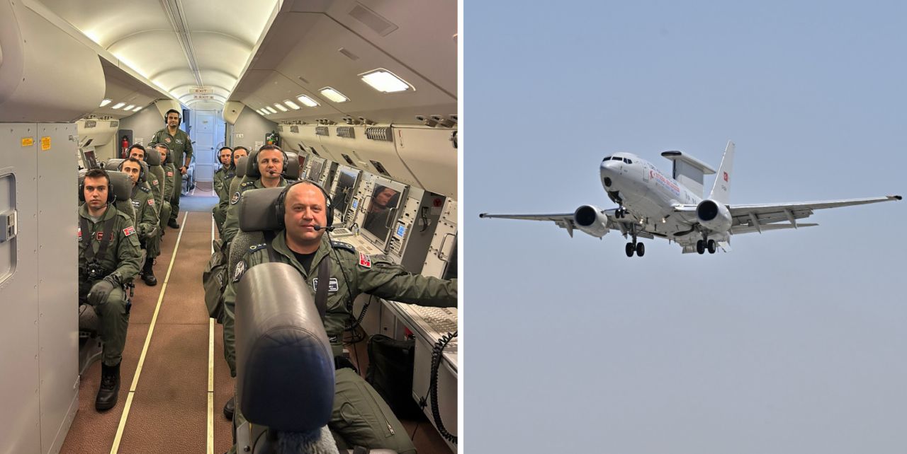 HİK uçağımız NATO unsurlarıyla görev yaptı