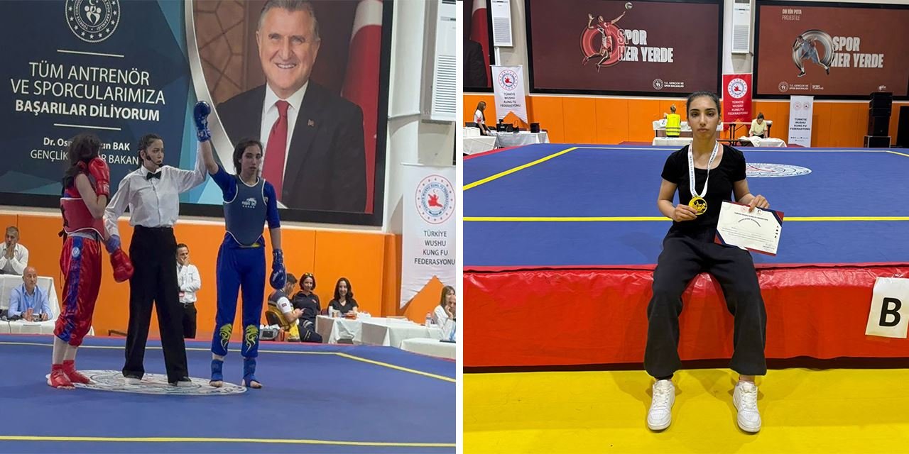 Meramlı sporcular Balkan Şampiyonası’ndan iki altınla döndü