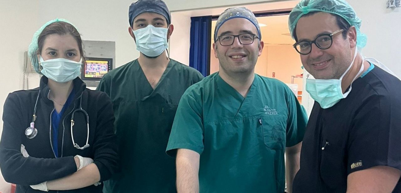 Nefes alamayan Yavuz Bebek, Selçuk Tıp’ta sağlığına kavuştu