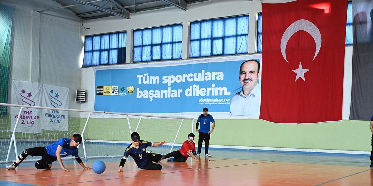 Goalball millileri Avrupa’ya Konya’da hazırlandı