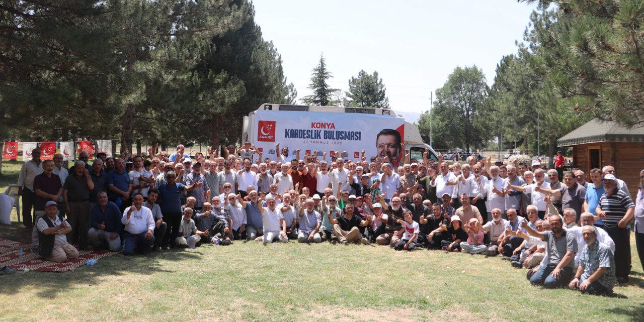 Saadet Partisi’nden Sarayönü’nde “Kardeşlik Buluşması”