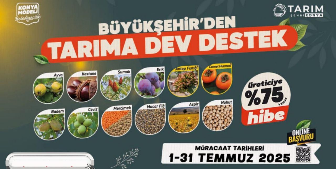 Büyükşehir tarımsal destek başvuruları için son günler