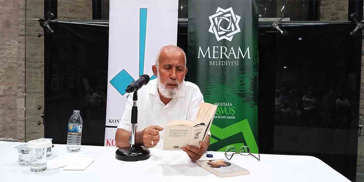 Ahmet Efe 70. yaşında Konya’da hatıralarla konuştu