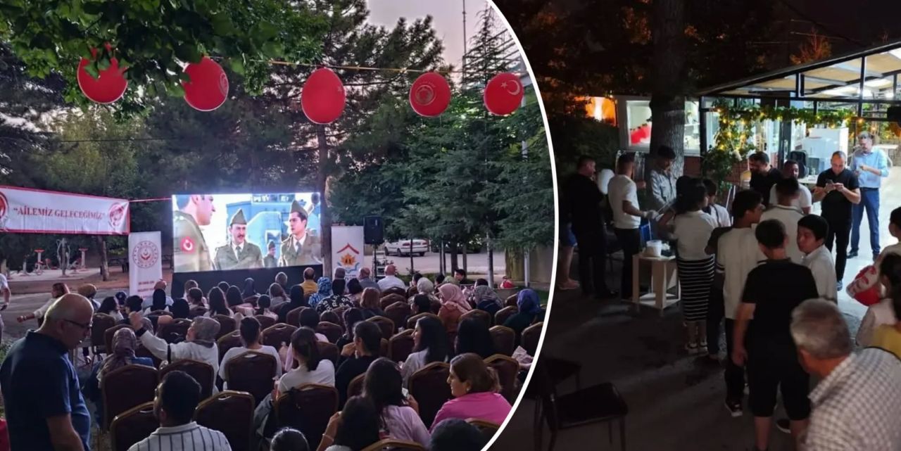 7'den 70'e Ayla filmini izlediler
