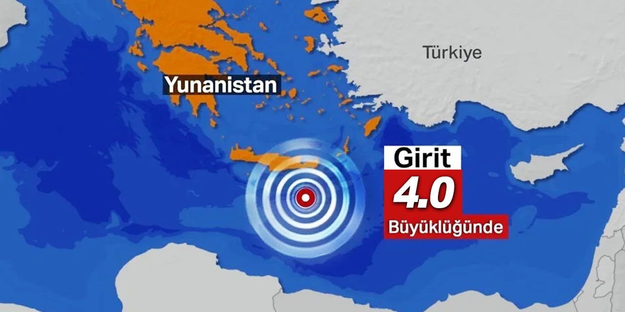 Ege Denizi'nde korkutan deprem