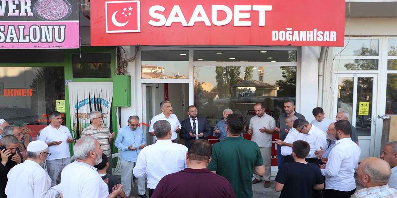 SP İl Başkanı Demirel’den ‘adalet’ vurgulu açılış