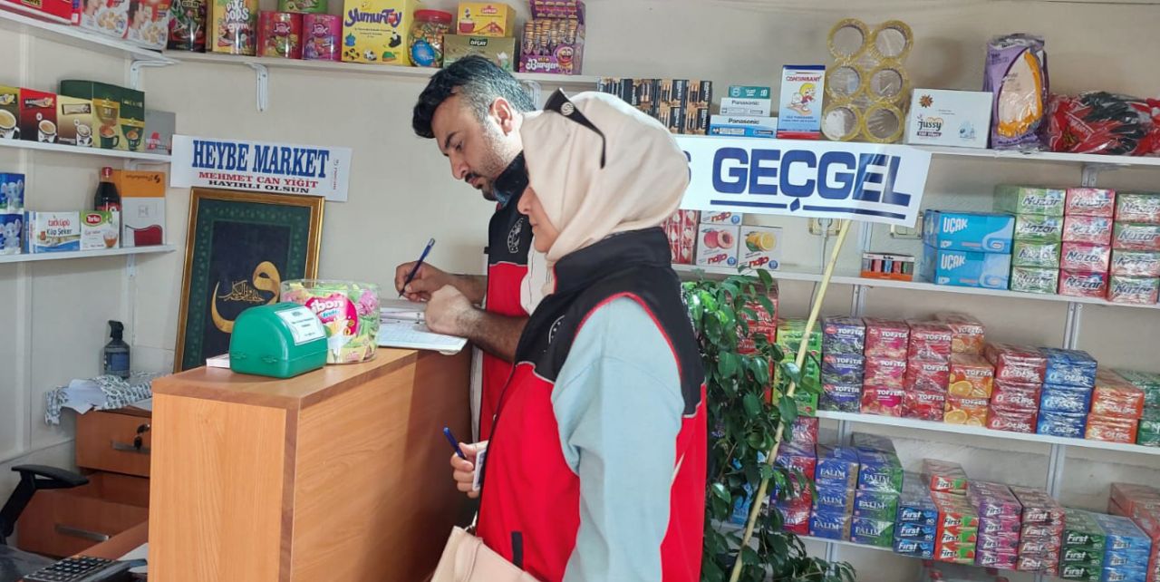 Gıda Toptancıları denetlendi