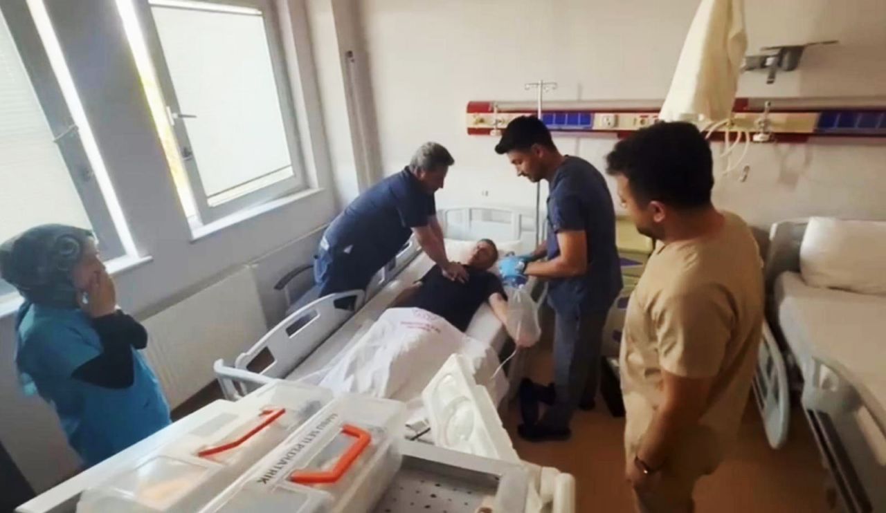 Sarayönü Devlet Hastanesi’nde acil durum tatbikatı yapıldı