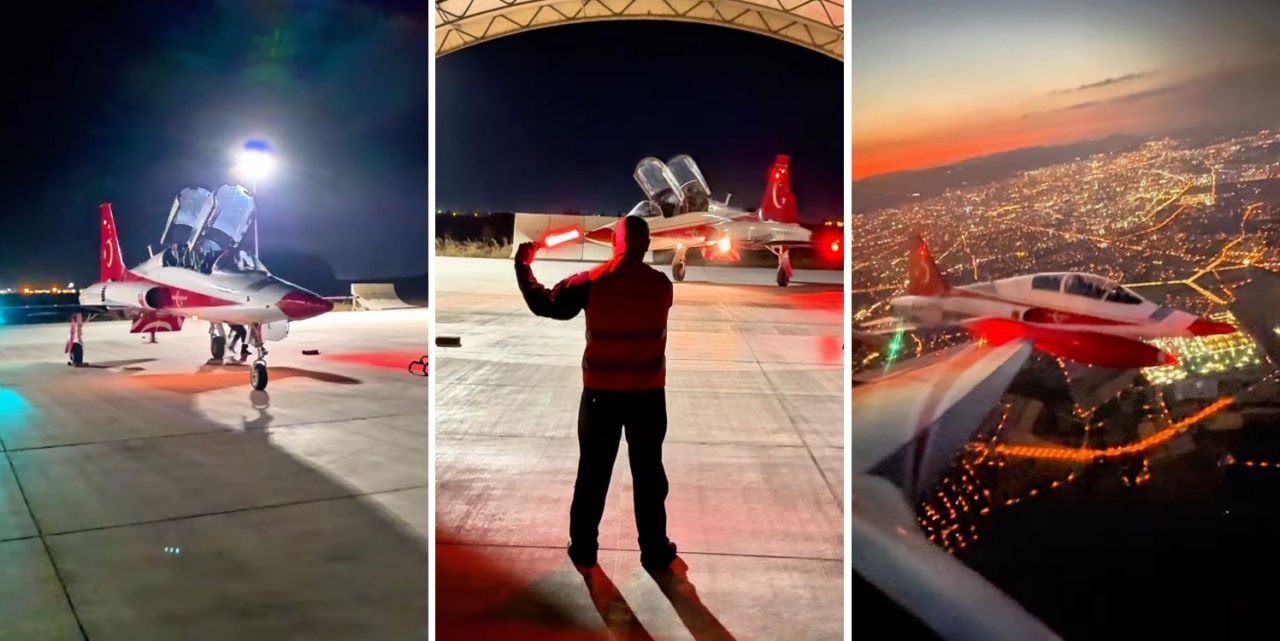 Türk Yıldızları'nı hiç böyle görmediniz