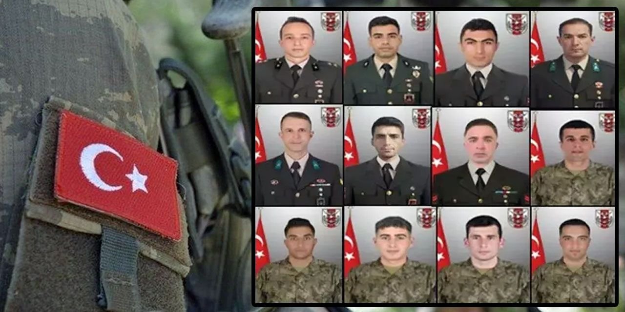 MSB açıkladı: 12 askerin şehit olduğu mağarada ölçüme gerek duyulmamış