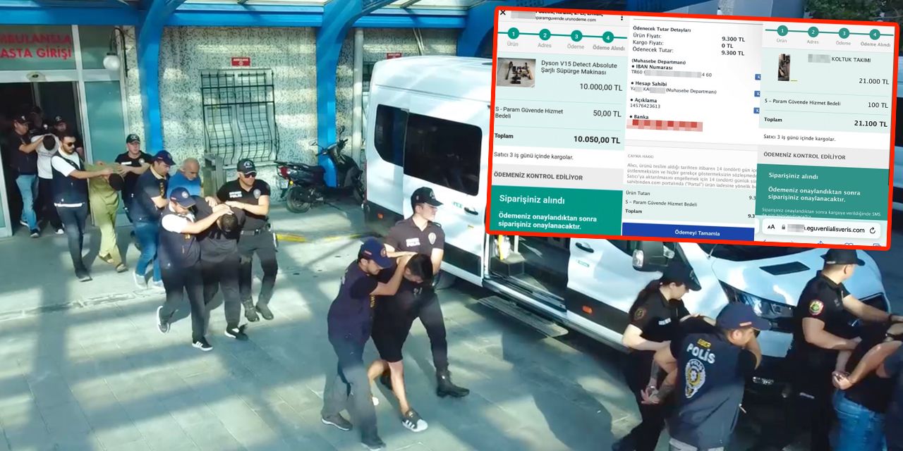 Vatandaşları 142 milyon lira dolandıran çeteye darbe