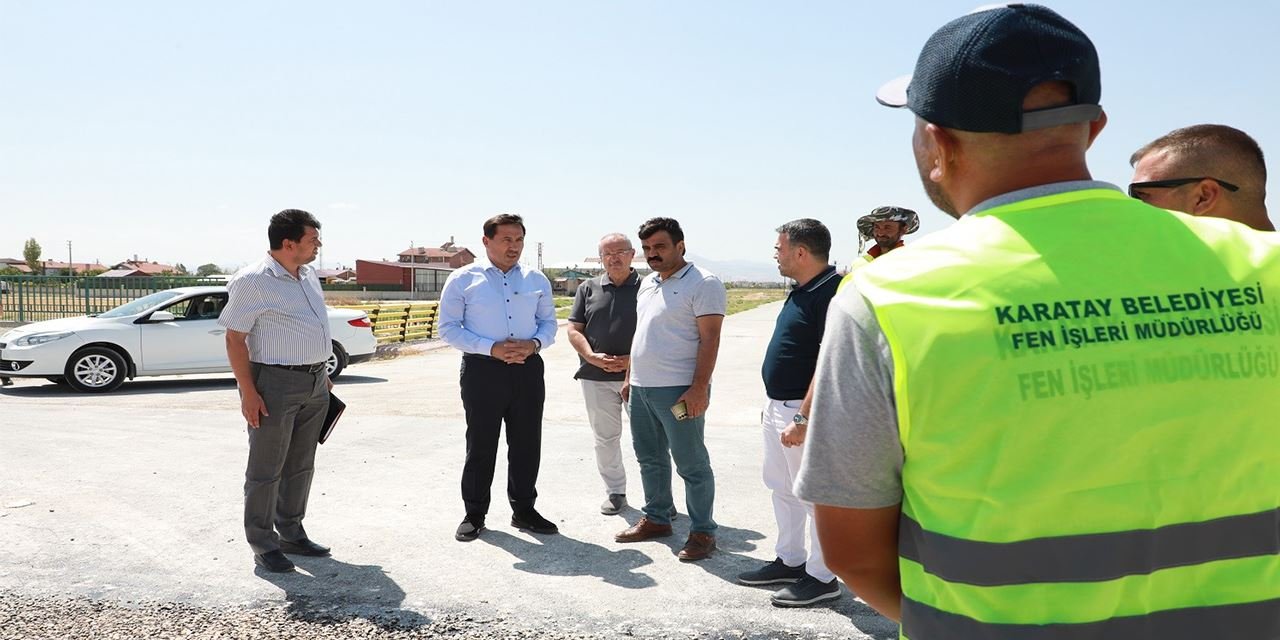 Karatay’da asfalt seferberliği başladı
