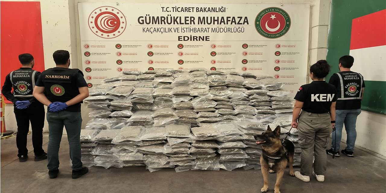 Gümrüklerde dev operasyon: 986 milyon liralık uyuşturucu yakalandı