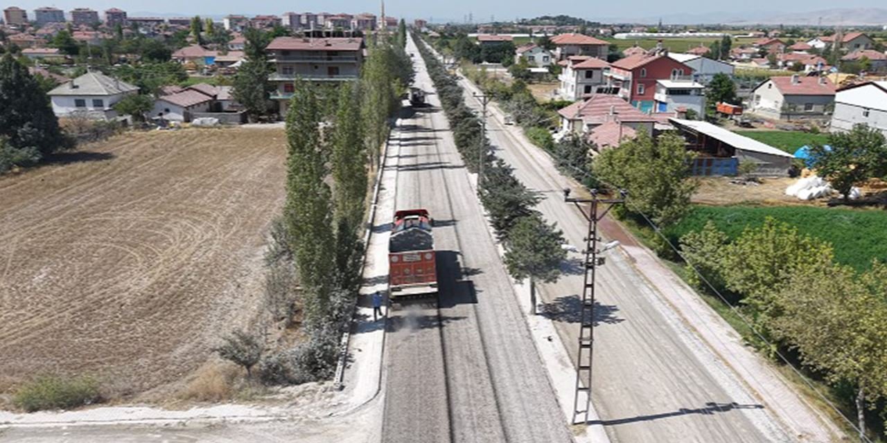 Çumra’nın en önemli ana arteri konfora kavuşuyor