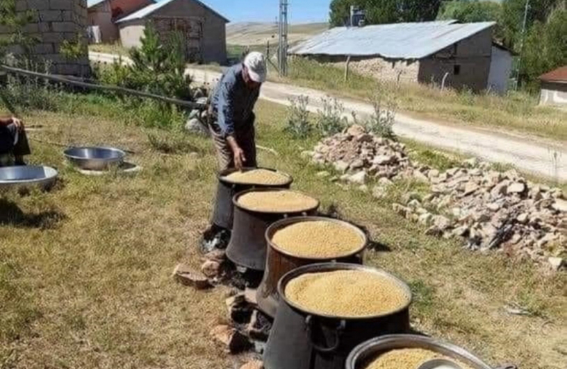 Bulgur kazanları kaynıyor