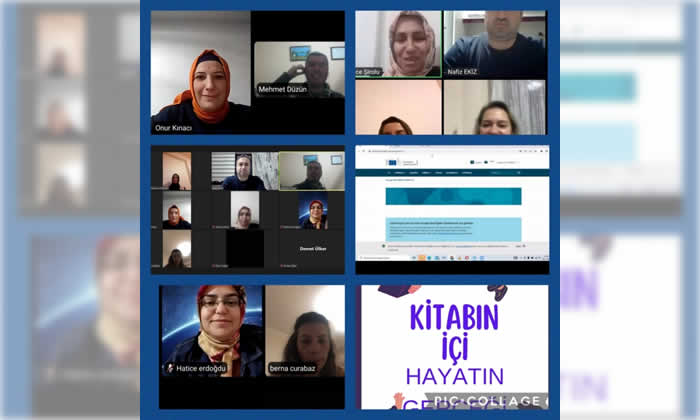 'Kitabın içi hayatın gerçeği' e-twinning projesi