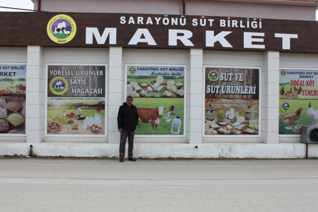 Süt Birlik Market açılışa hazır