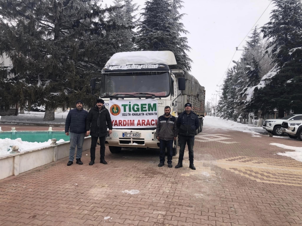 Yardımlar ulaştırılmaya devam ediyor