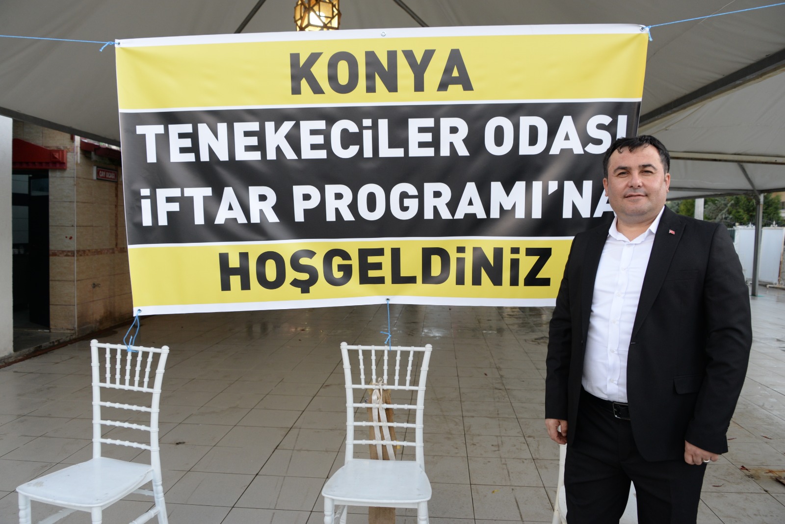 Tenekeciler odası, iftar yemeğinde buluşturdu