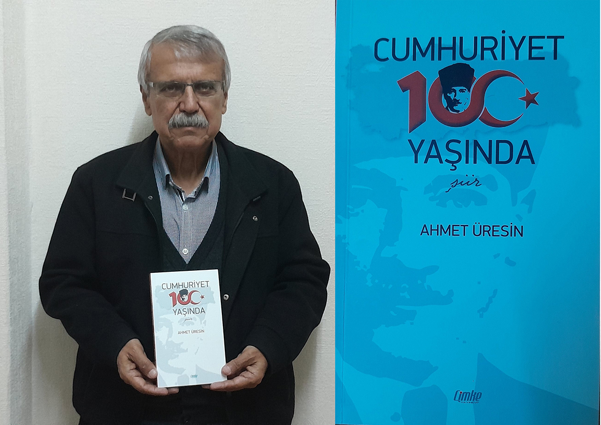 Üresin’in,  15. şiir Kitabı, Cumhuriyet 100 yaşında yayınlandı