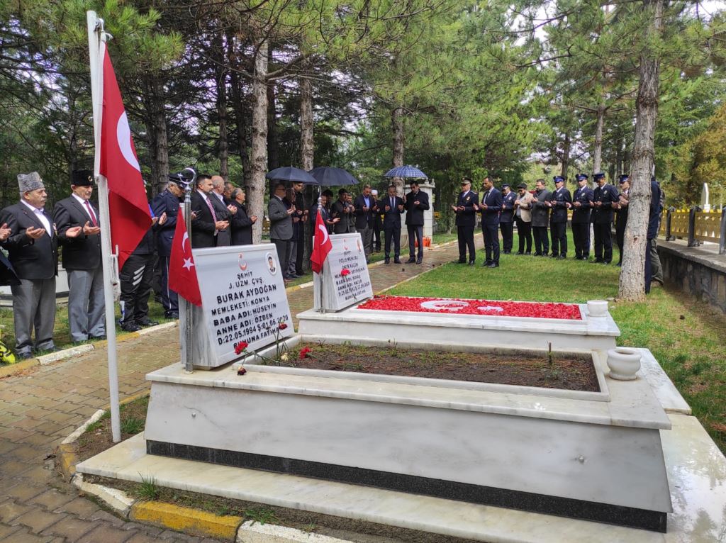 Konya'da Türk Polis Teşkilatının 178. kuruluş yıl dönümü törenlerle kutlandı