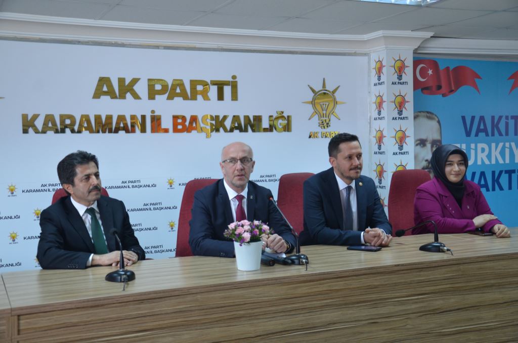 AK Parti, Karaman'da milletvekili adaylarını tanıttı