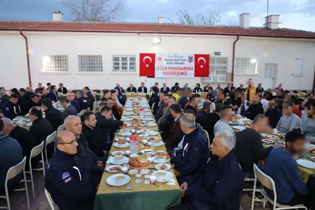 Açık Ceza İnfaz Kurumunda iftar programı düzenlendi