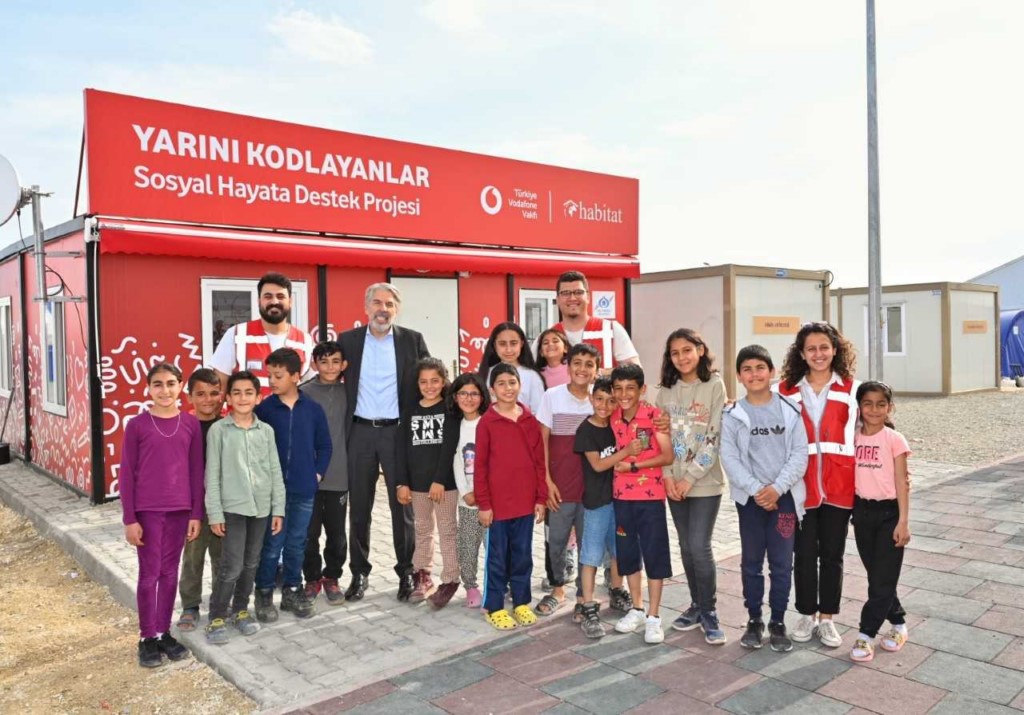 Adıyaman'da çocuklar için konteyner