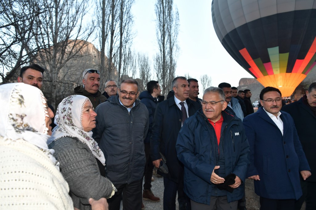 Vali Çiçek ile Başkan Büyükkılıç, Soğanlı'yı tanıtmaya devam ediyor