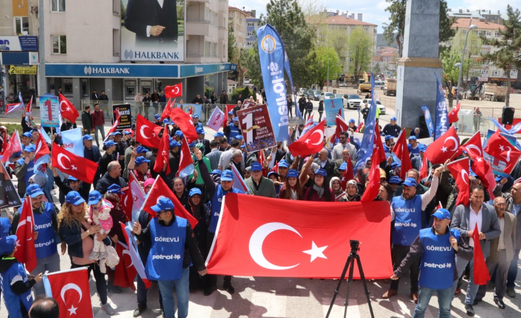 1 Mayıs Emek ve Dayanışma Günü kutlanıyor